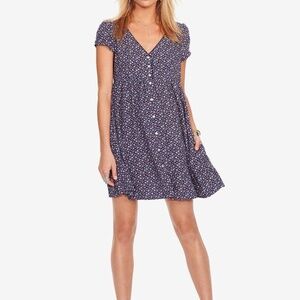 Denim & Supply Ralph Lauren floral Button-Front Dress  (M)